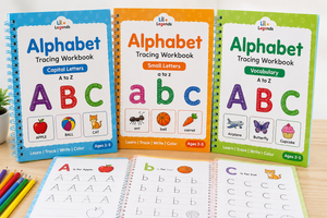 Kids Alphabet Tracing Workbook Set 2 book (150+ Worksheet) 299 Rs/-