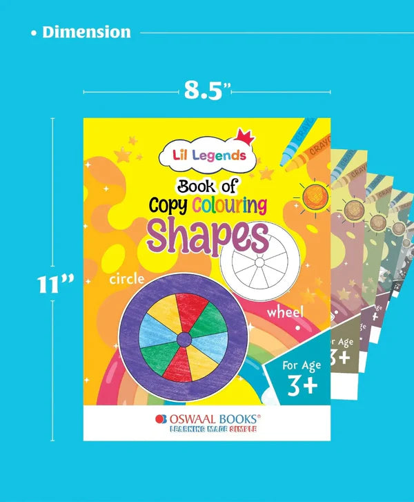 Kids Coloring Book Gift Set – 3 book (250+ worksheet) Learning Books for Ages 2 to 3+