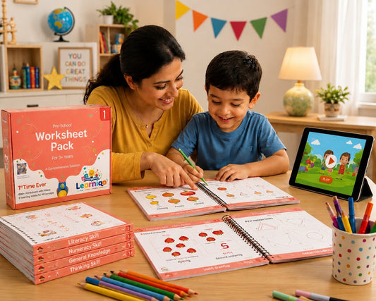 Worksheet Pack - 1 (For 3+ Years)
